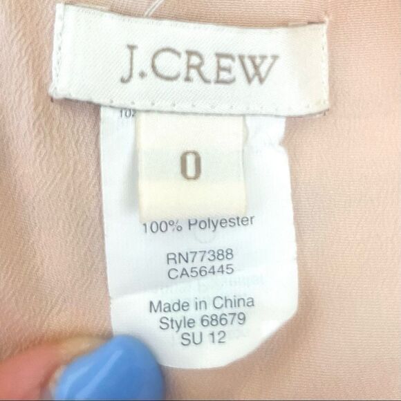 J. Crew Raindrop Lace Tiered Shift Dress - Picture 5 of 7